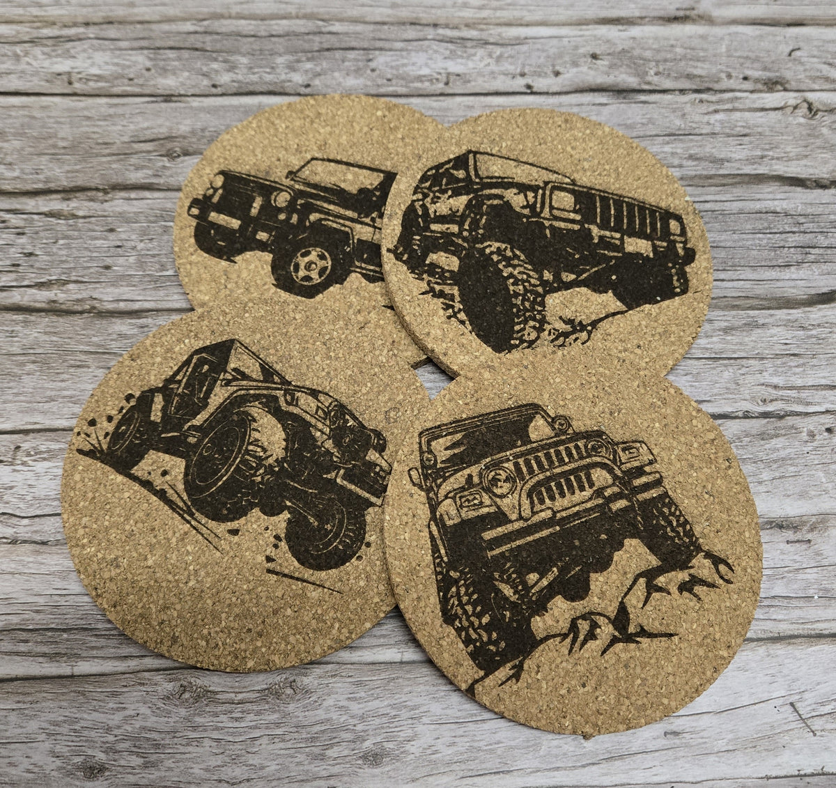 Комплект коркови подложки Off Road