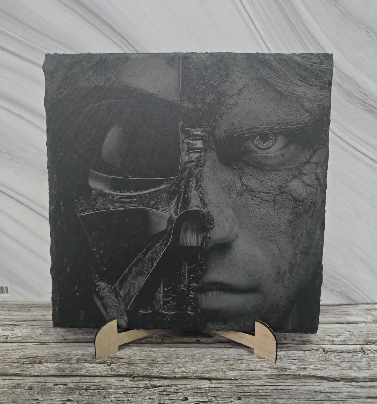 Гравирана вулканична плочка Star Wars Dart Vader/Anakin
