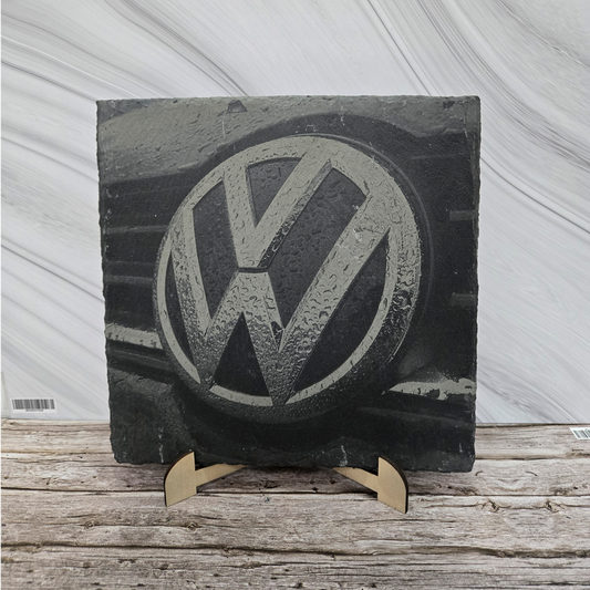 Гравирана вулканична плочка Volkswagen