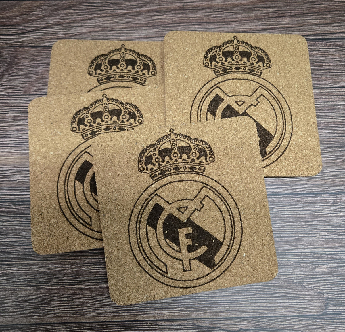 Комплект коркови подложки Real Madrid CF