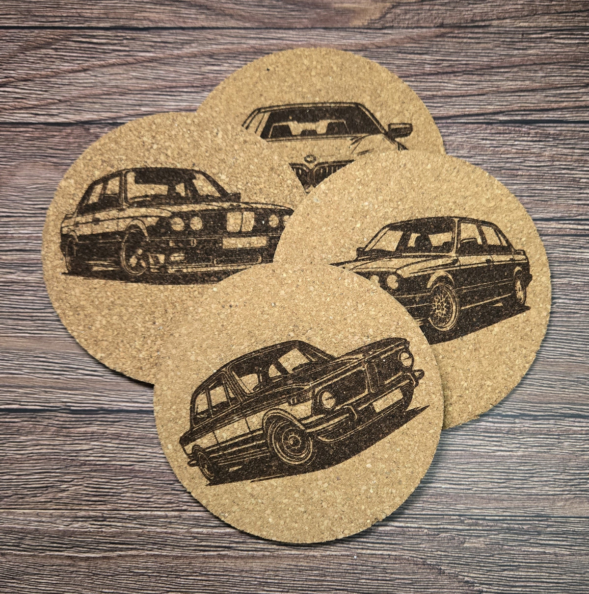 Комплект коркови подложки BMW