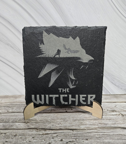 Гравирана вулканична плочка The Witcher